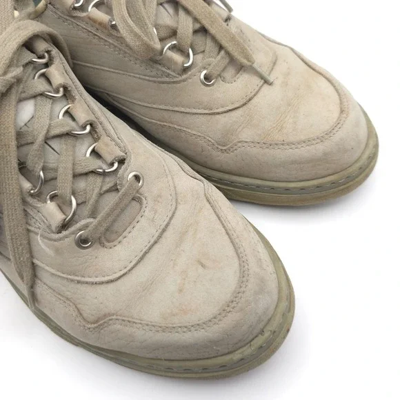 MEPHISTO Size 8.5 Runoff Walking Shoes Light Gray Nubuck Leather AIR‎ BAG SYSTEM